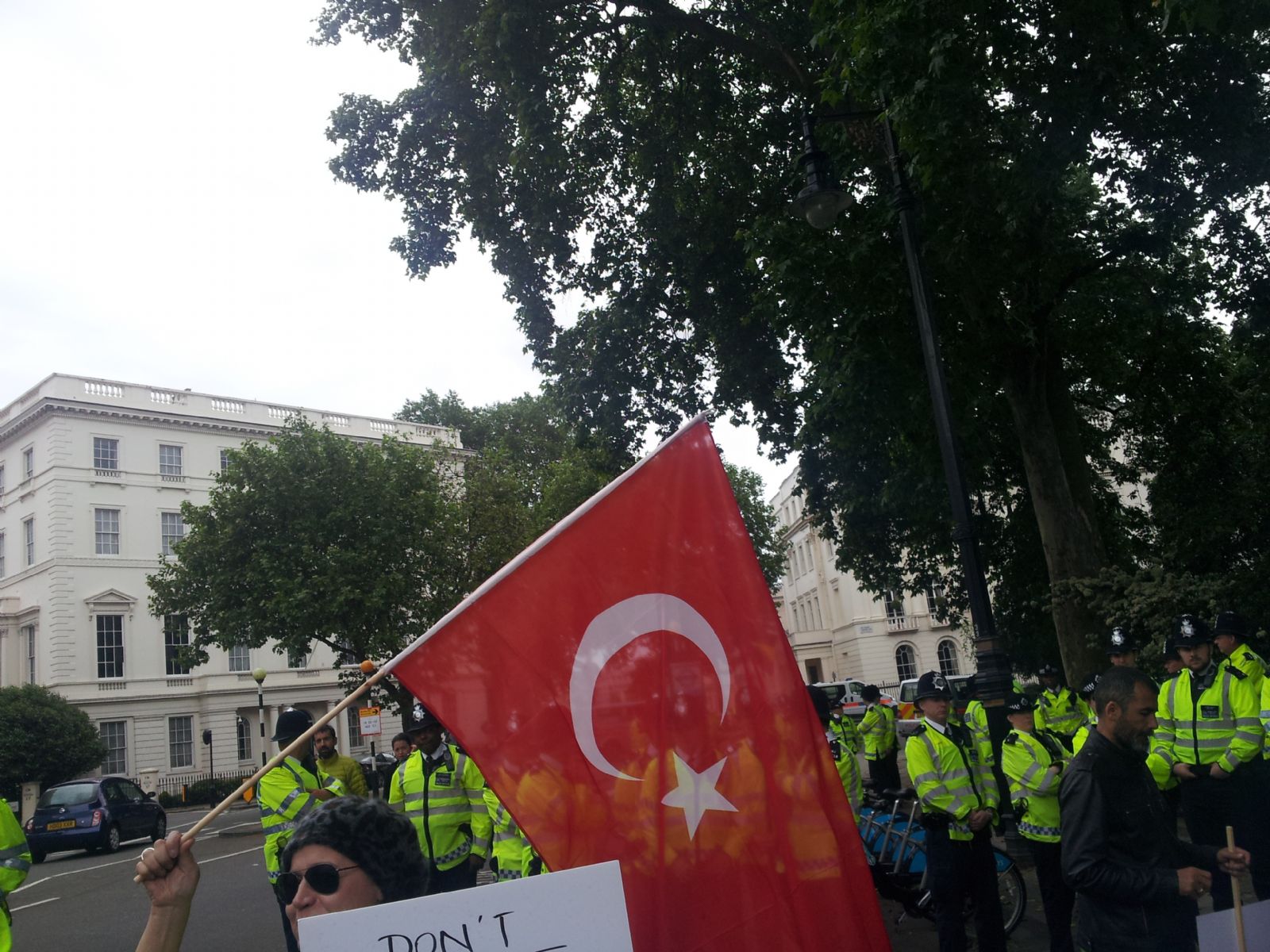 Gezi Park Protestosu-Turkish Embassy